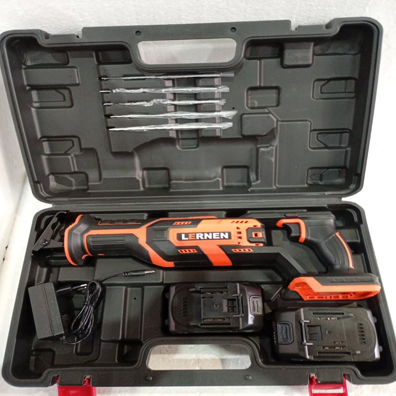 Sierra Sable Recíproca Pro Inalámbrica Lernen WFJ-2251 con Accesorios