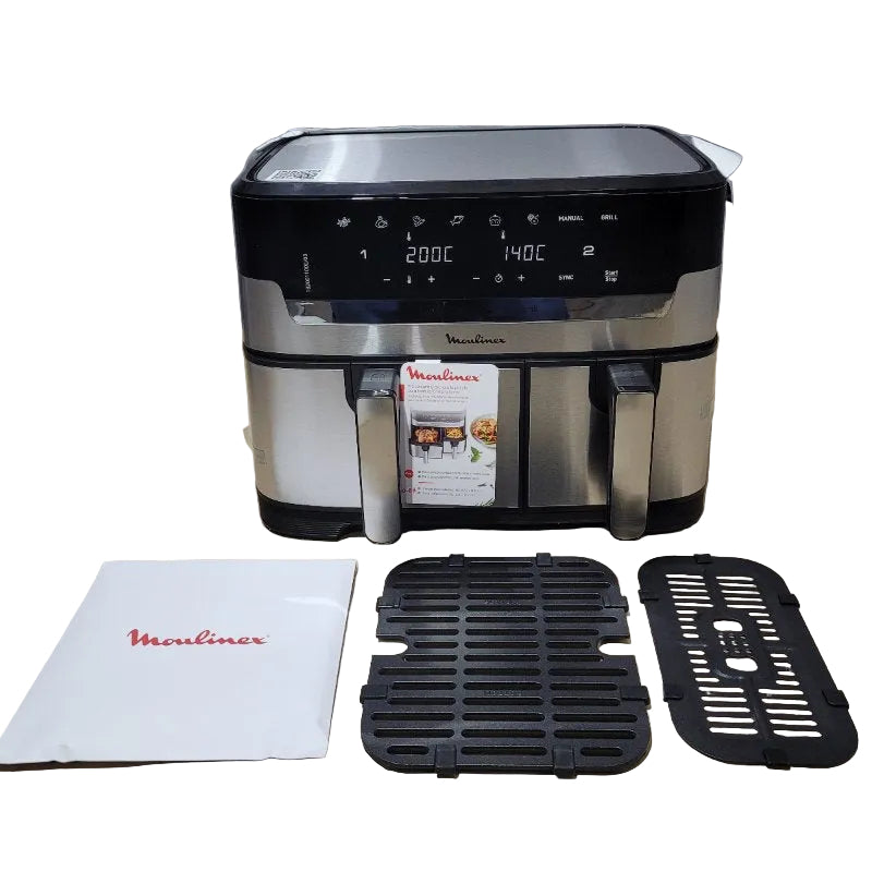 Freidora de Aire Moulinex Easy Fry Dual Pro 8.3L 1700W