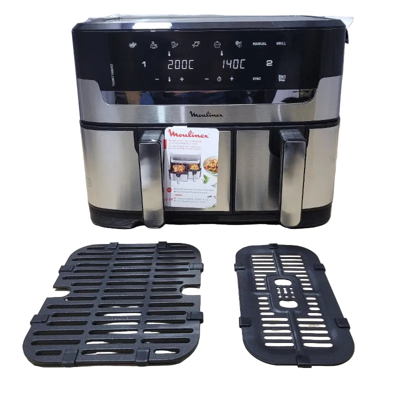 Freidora de Aire Moulinex Easy Fry Dual Pro 8.3L 1700W