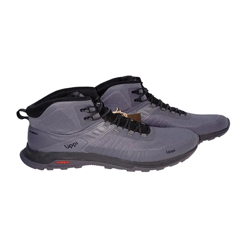 Zapatilla Hombre Lippi Vulcano Iron Stone Mid BDRY Gris Oscuro