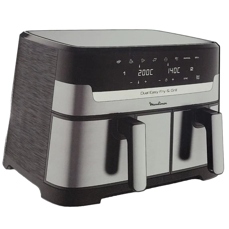 Freidora de Aire Moulinex Easy Fry Dual Pro 8.3L 1700W