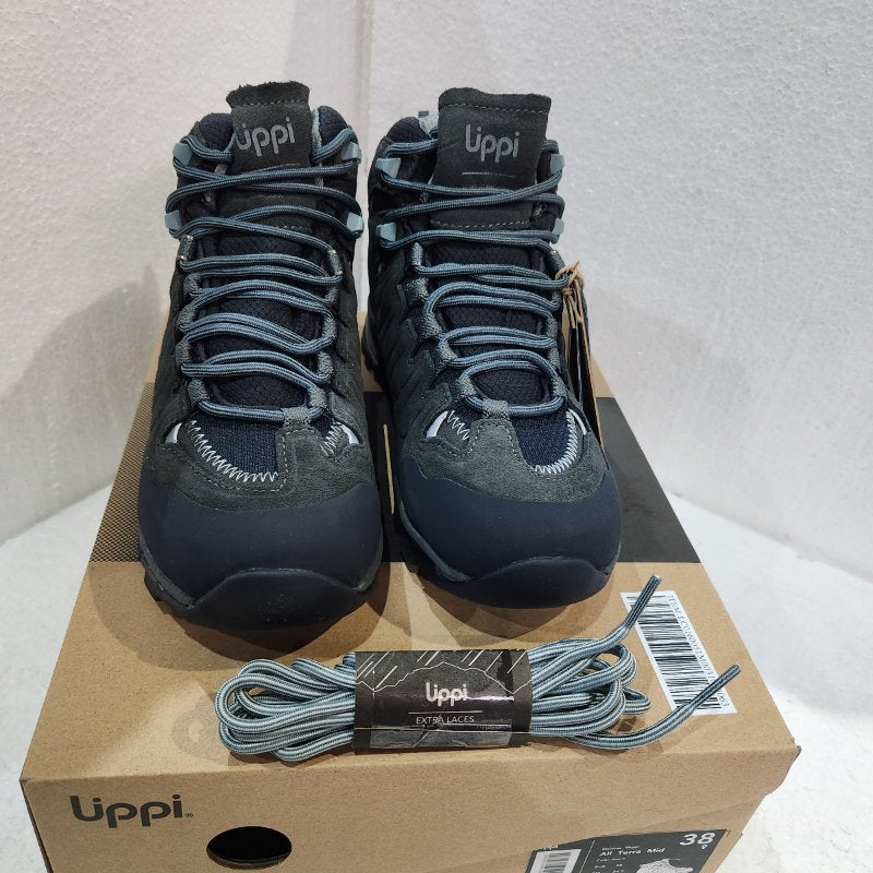 Botines Lippi All Terra Mid – Acero, EUR 38 / 24,5 cm, Femenino