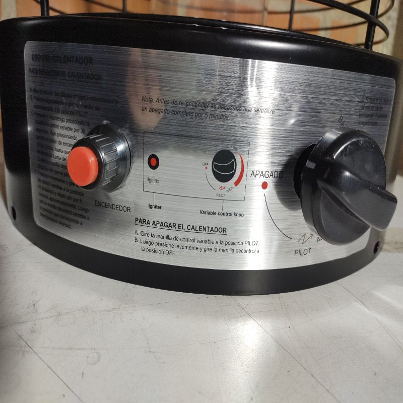 Calentador de Patio a Gas Genérico FSD-E 15 kg