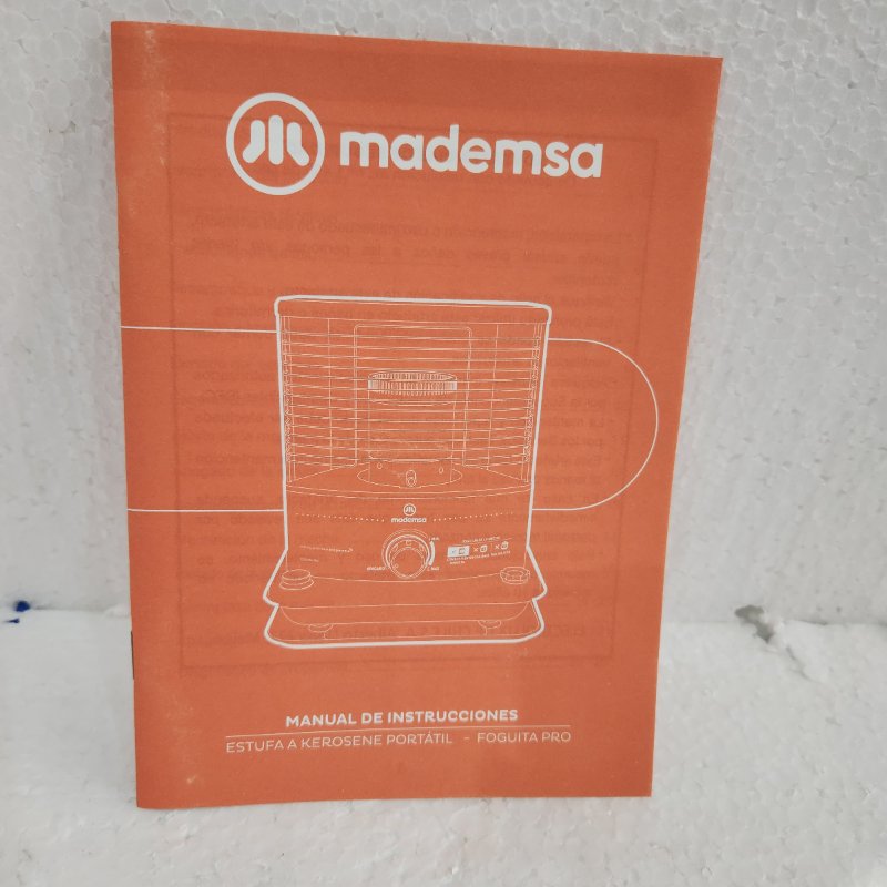 Estufa a Kerosene Mademsa Foguita Pro 4 Litros