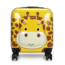 Maleta Kids Genérica Yellow Giraffe - Ideal para Niños