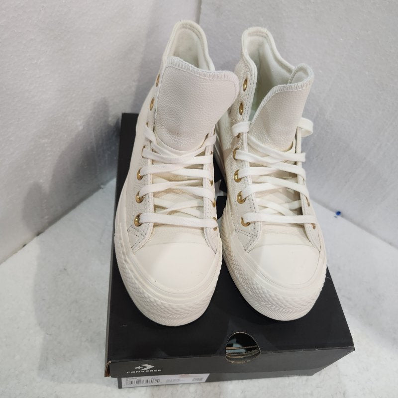 Zapatillas de Cuero Converse A12764C, Chuck Taylor Blanco