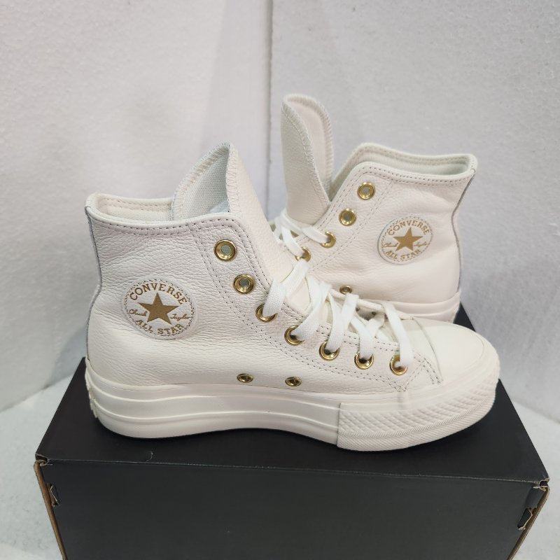 Zapatillas de Cuero Converse A12764C, Chuck Taylor Blanco