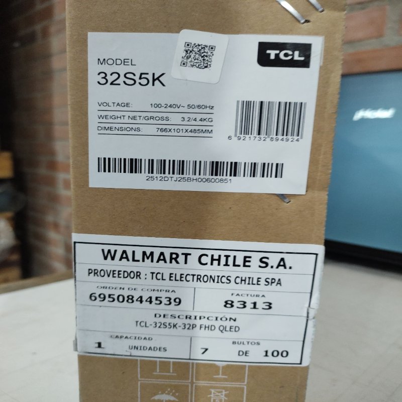 Smart TV TCL 32S5K 32 pulgadas