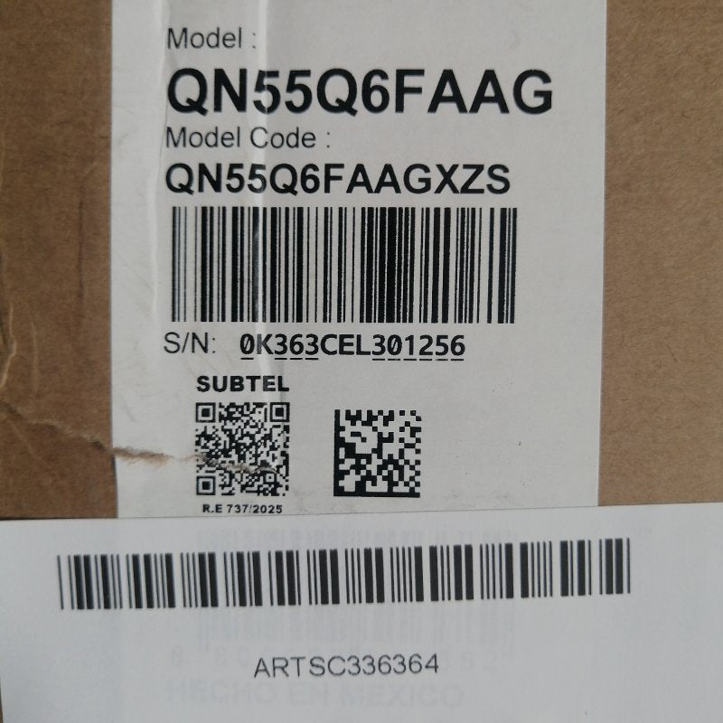 Smart TV QLED Samsung QN55Q6FAAG 55 pulgadas