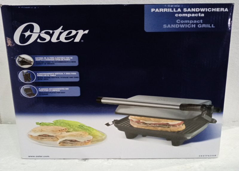 Sandwichera Oster CKSTPA2880 1200W
