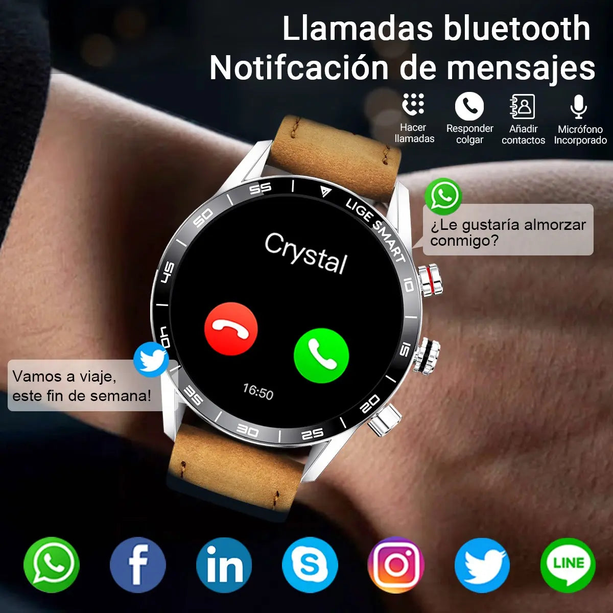 Reloj Inteligente Deportivo MBW0408 Masculino