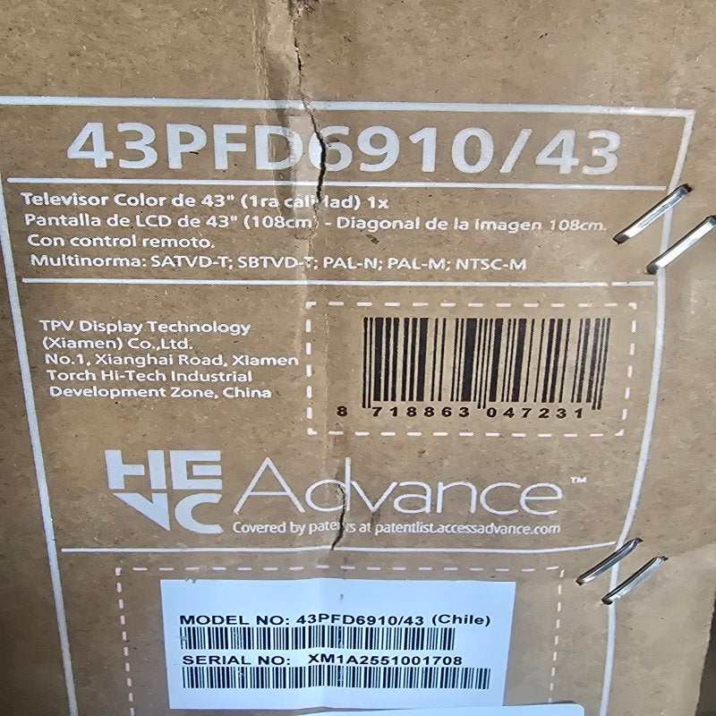 Smart TV Philips 43PFD6910 43 pulgadas
