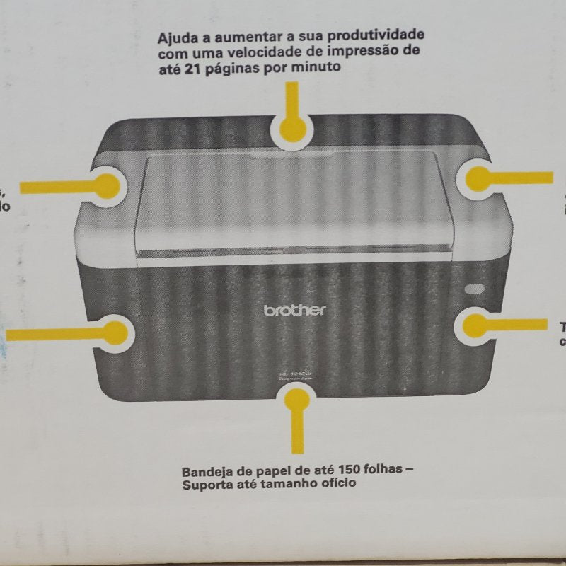 Impresora Láser Monocromática Brother HL-1212W