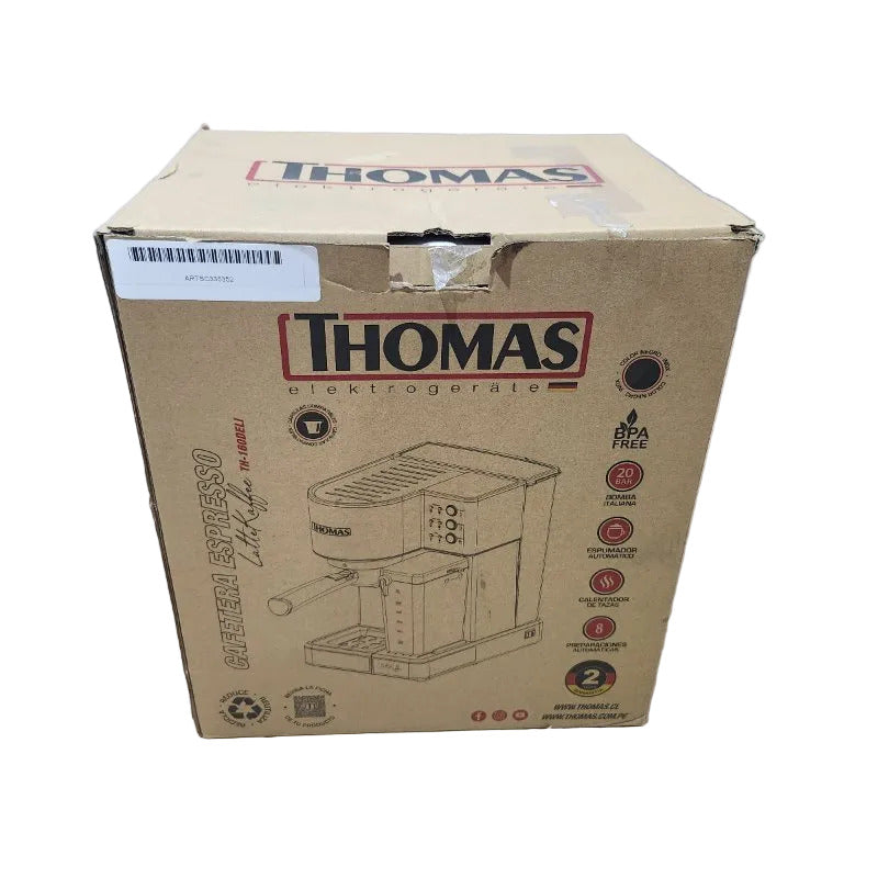 Cafetera Espresso Thomas TH-160DELI Inoxidable