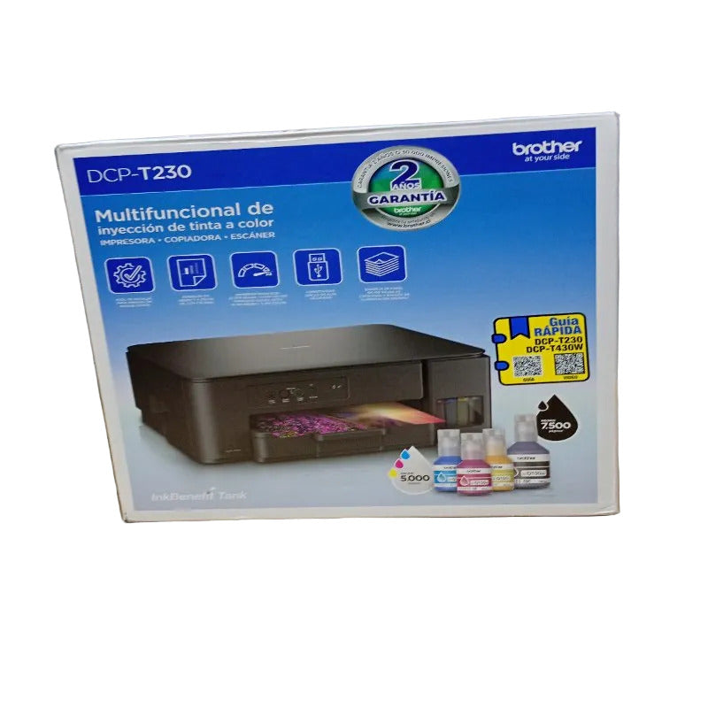 Impresora Multifuncional Brother DCP-T230 Negro
