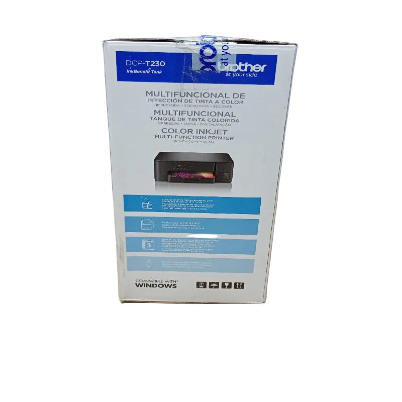 Impresora Multifuncional Brother DCP-T230 Negro