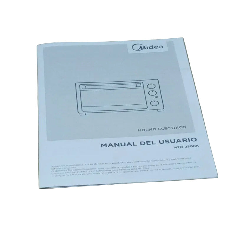 Horno Eléctrico Midea MTO-25GBK 25 Litros