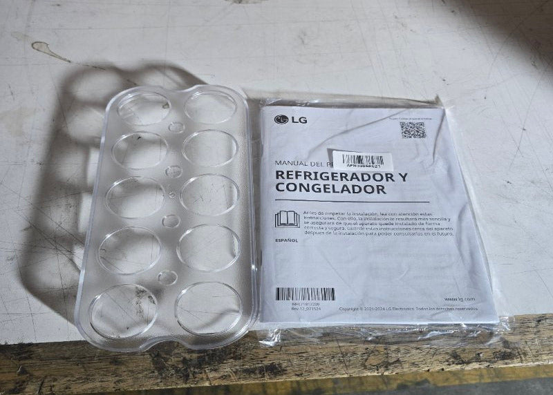 Refrigerador LG VT34WPP Inox 334 Litros
