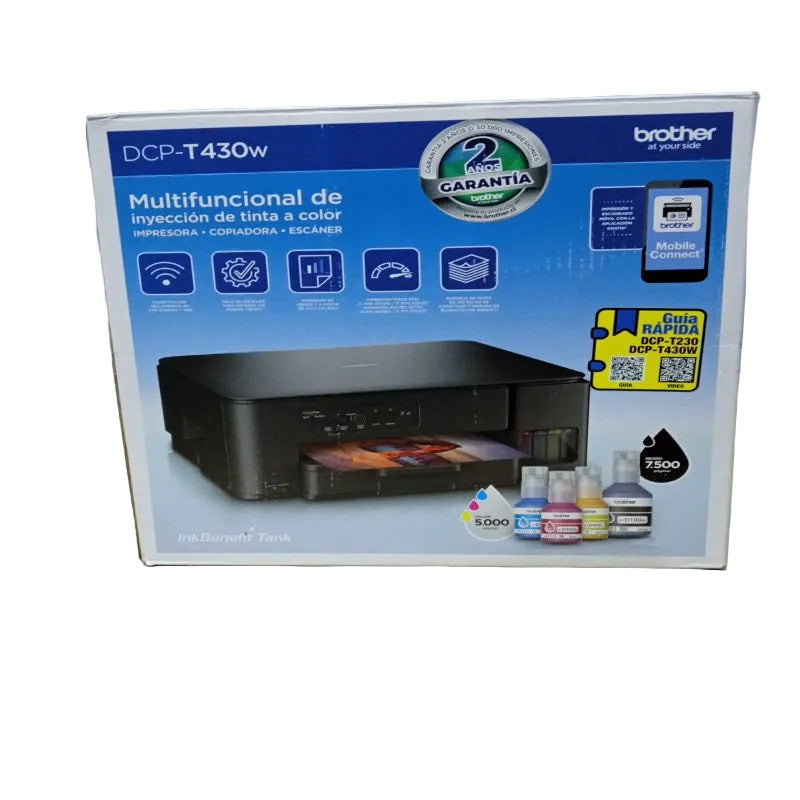 Multifuncional Brother DCP-T430W Negro