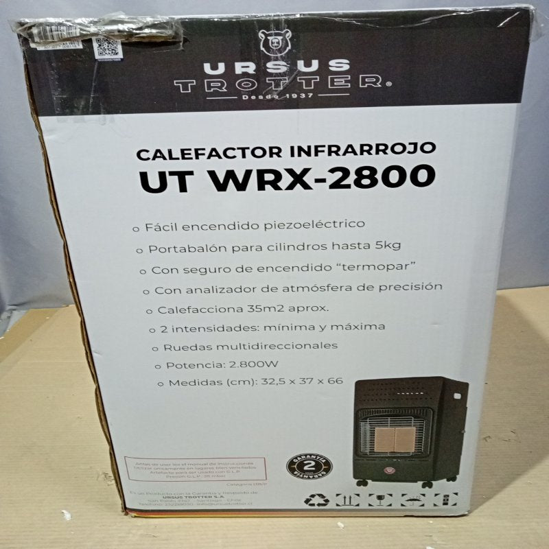 Calefactor Infrarrojo URSUS TROTTER UT WRX2800