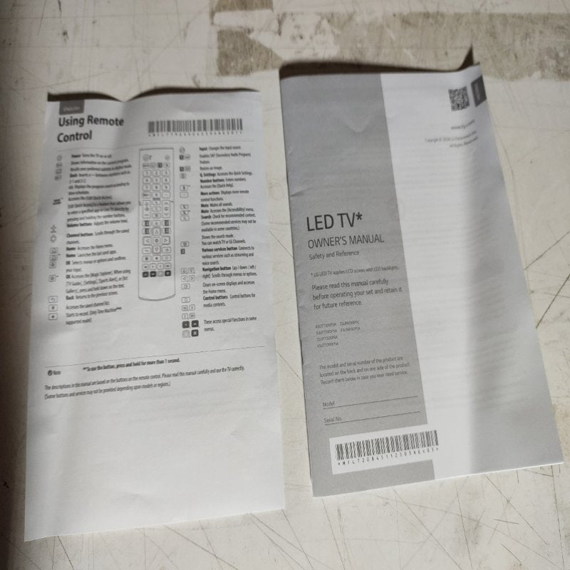 Smart TV LG 32LR60 32 pulgadas