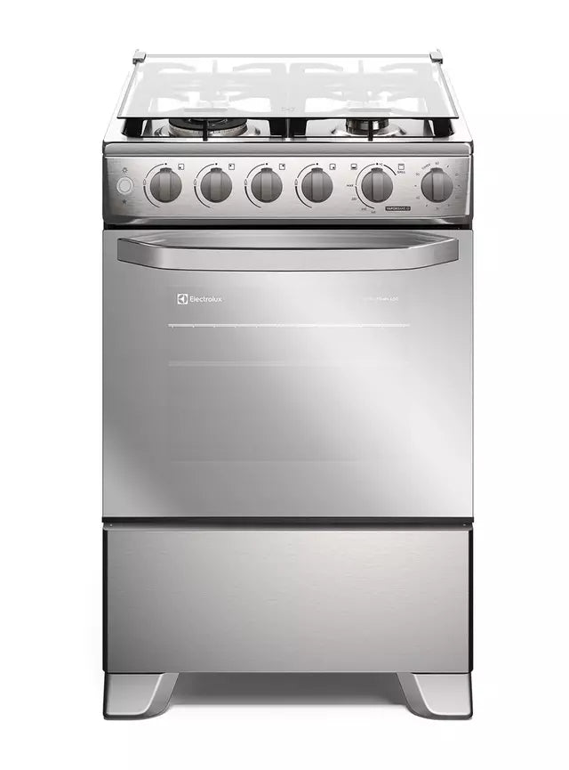 Cocina a Gas 4 Quemadores Electrolux FE4SXC Inoxidable