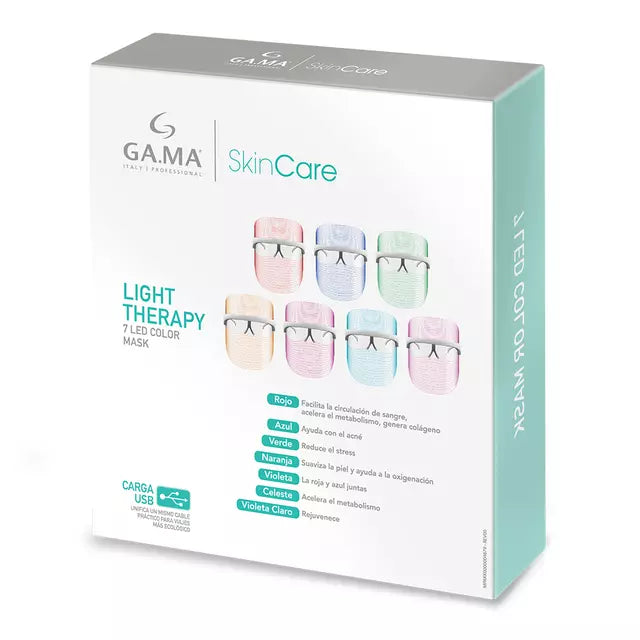 Máscara Facial Gama Led Face 7 Led Mask USB