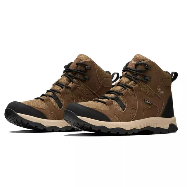 Botín Lippi Tellus Mid EUR 42/ 26.5 cm Masculino, Cafe Calro