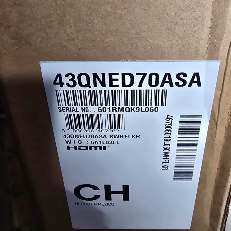 Smart TV LG 43QNED70ASA 43 pulgadas