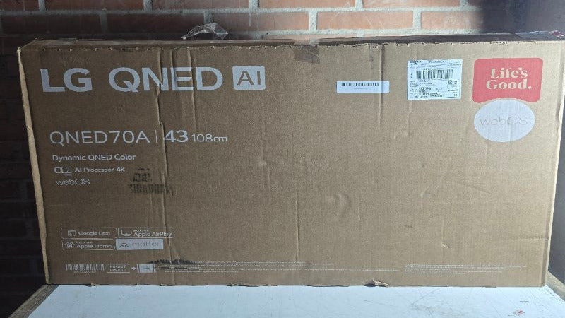 Smart TV LG 43QNED70ASA 43 pulgadas