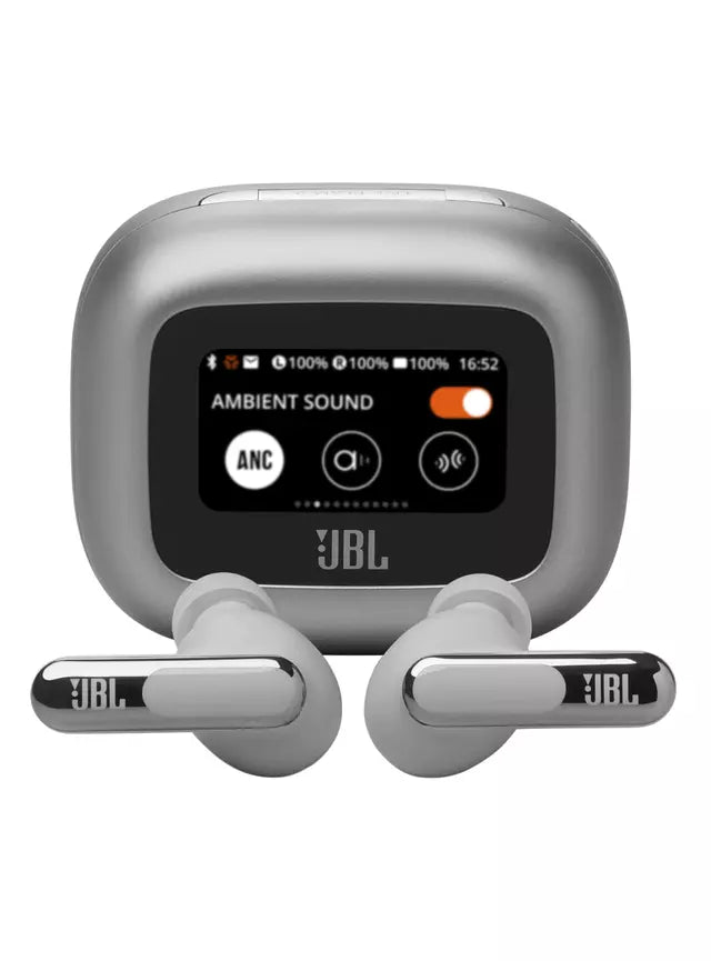 Audífonos Inalámbricos JBL Live Beam 3 Plateado