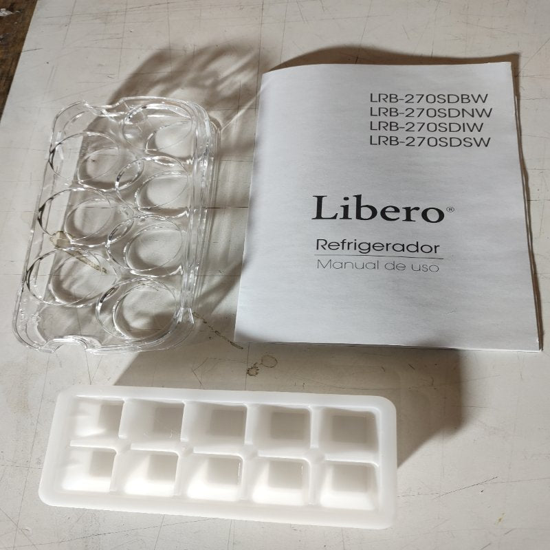 Refrigerador Bottom Freezer Libero LRB-270SDNW 262 Litros