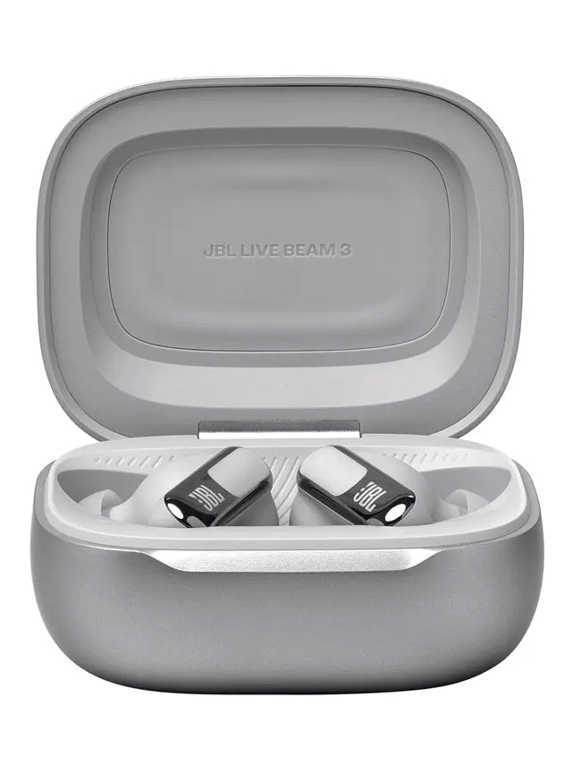Audífonos Inalámbricos JBL Live Beam 3 Plateado