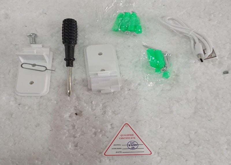 Cámara de Seguridad Dual Lente ATSG Recargable con Panel Solar