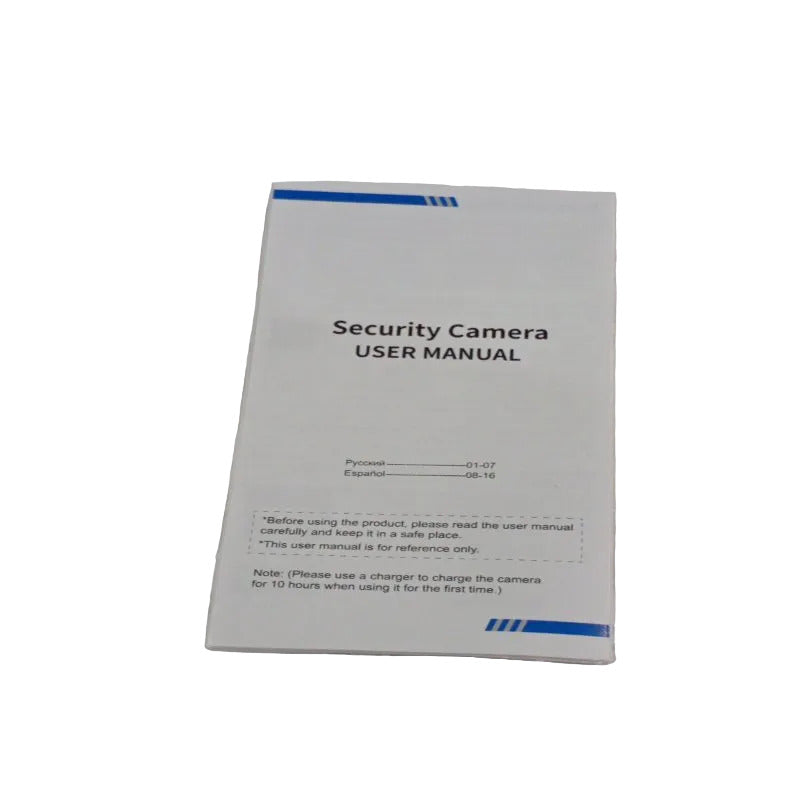 Cámara de Seguridad Dual Lente ATSG Recargable con Panel Solar
