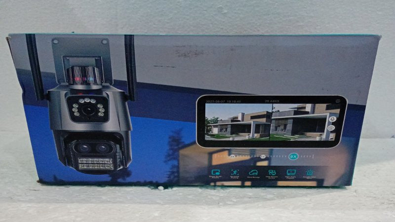 Cámara de Seguridad WiFi Exterior Hamrol P15Q-8MP-US 4K 8MP