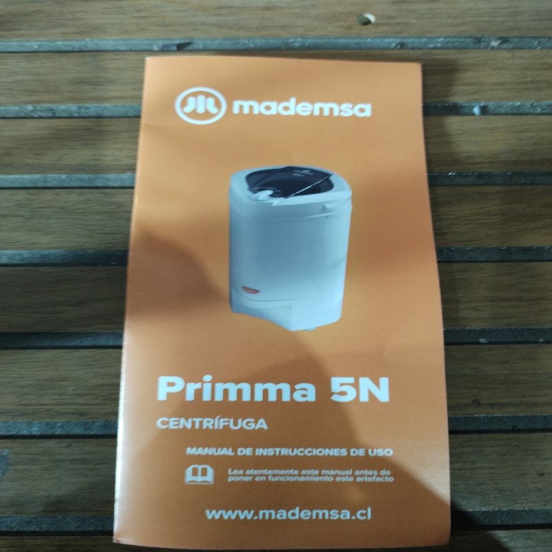 Centrífuga Carga Superior Mademsa Primma 5N 5 kilos