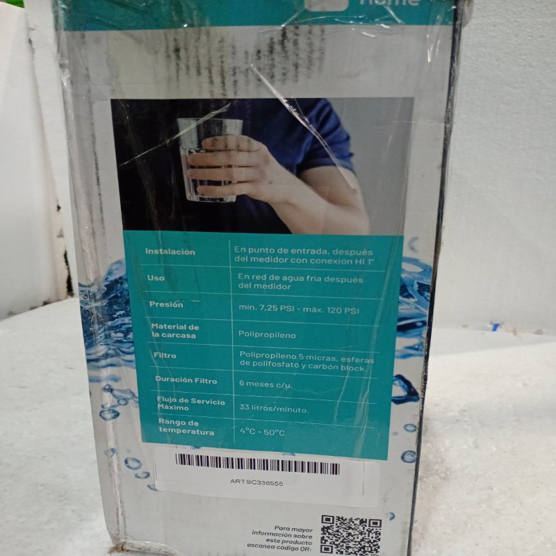 Filtro de Agua Vigahome Triple Antisarro + Sedimentos + Cloro