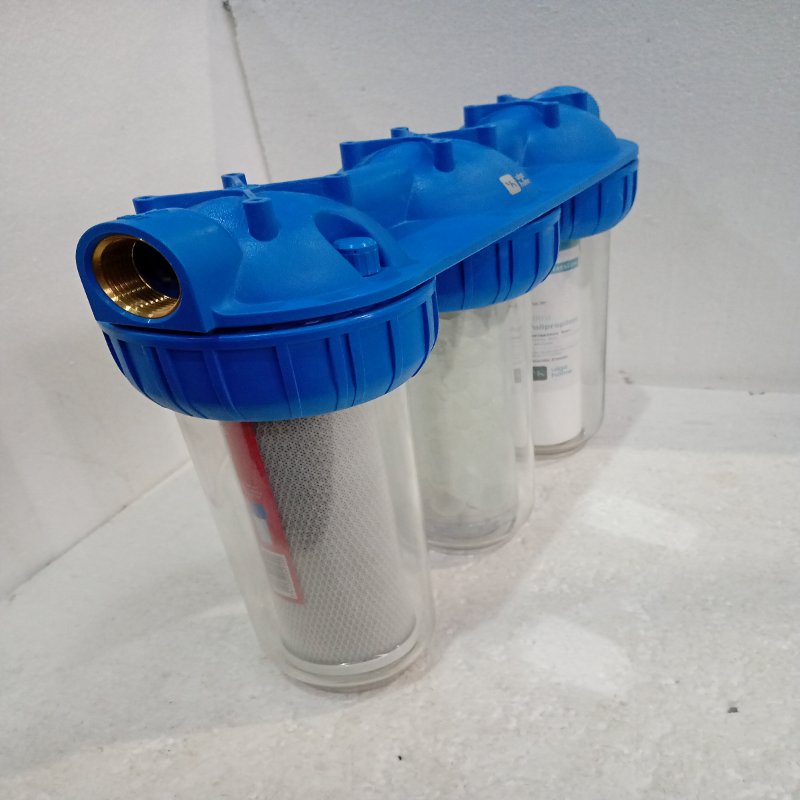 Filtro de Agua Vigahome Triple Antisarro + Sedimentos + Cloro