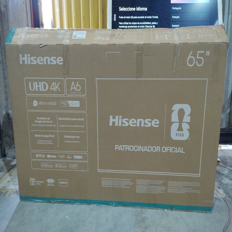 Smart TV UHD 4K Hisense 65A6NV 65 Pulgadas