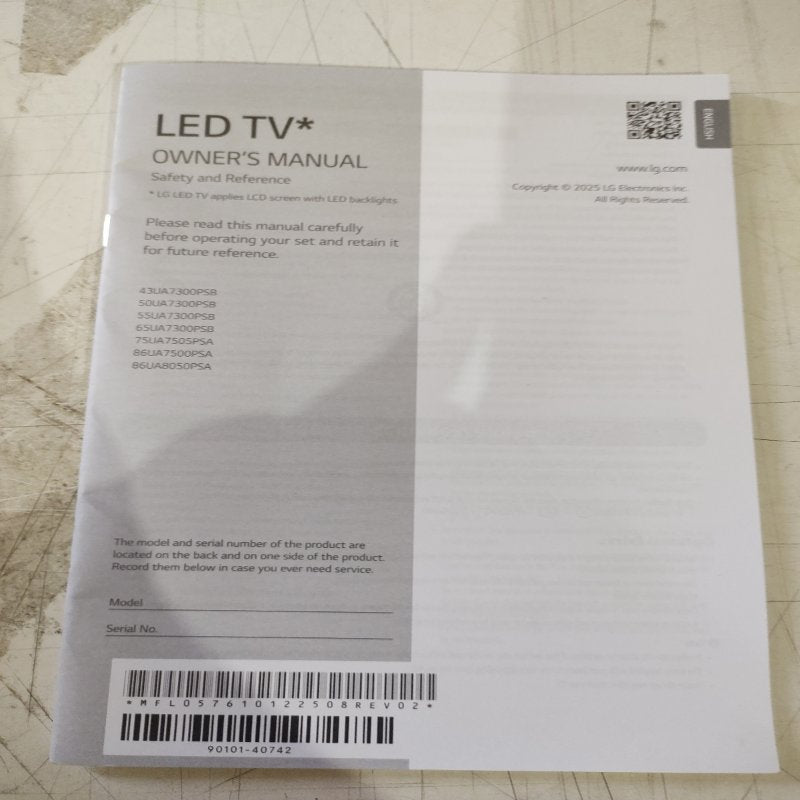 Smart TV LG UHD 43UA7300PSB – 43 Pulgadas