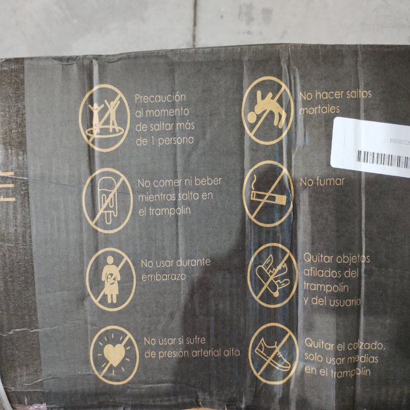 Cama Elástica GlowUp 10ft 250 kg