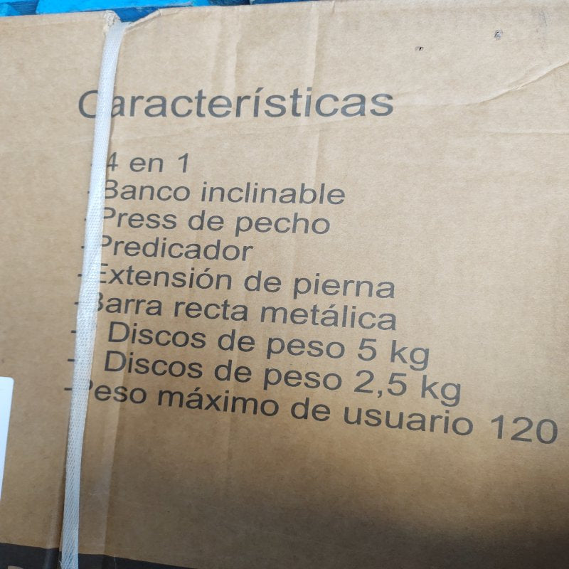 Banca de Peso BluFit FORZ Combo 4 en 1