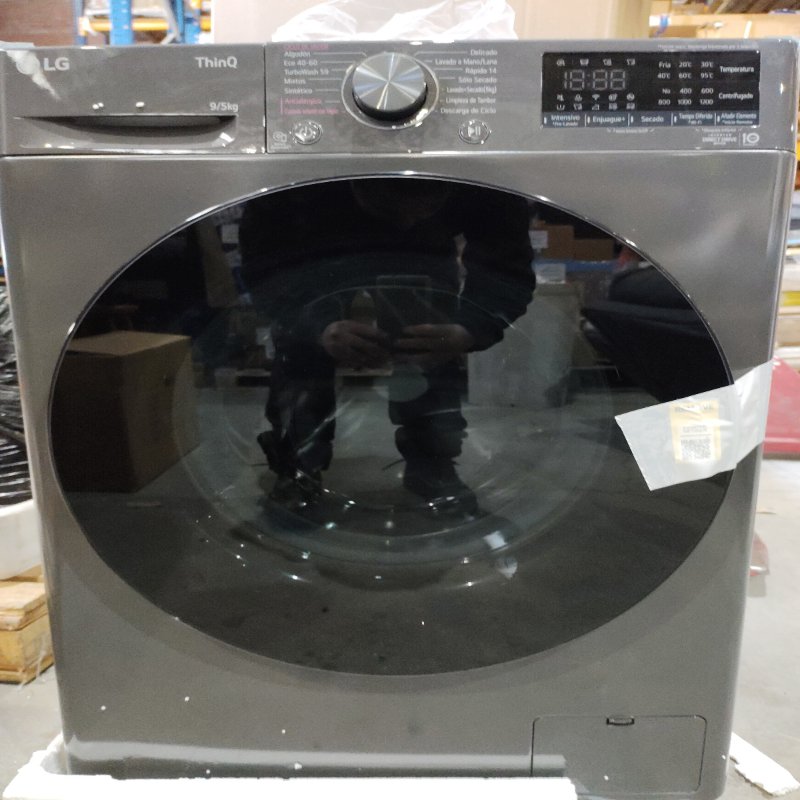Lavadora-Secadora Frontal LG WD9MVC4S6 9 kg Lavado / 5 kg Secado