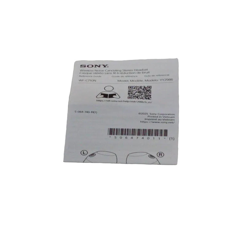 Audífonos Bluetooth Sony WF-C710N Rosa
