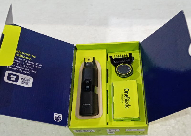 Recortadora de Barba Philips OneBlade Pro Negro