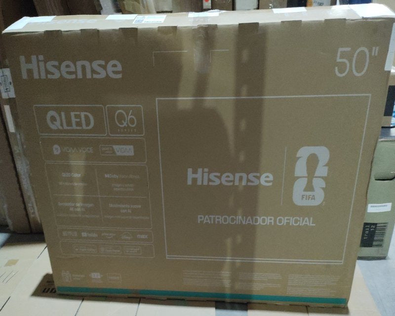 Smart TV QLED Hisense 50Q6QV 50 Pulgadas
