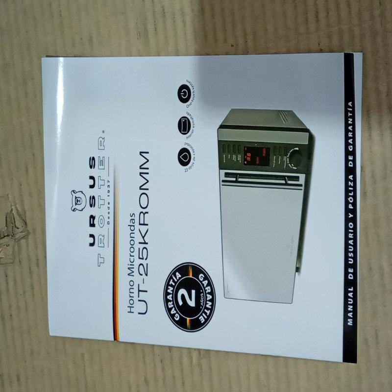Microondas Ursus Trotter UT-25KROMM 27 Litros