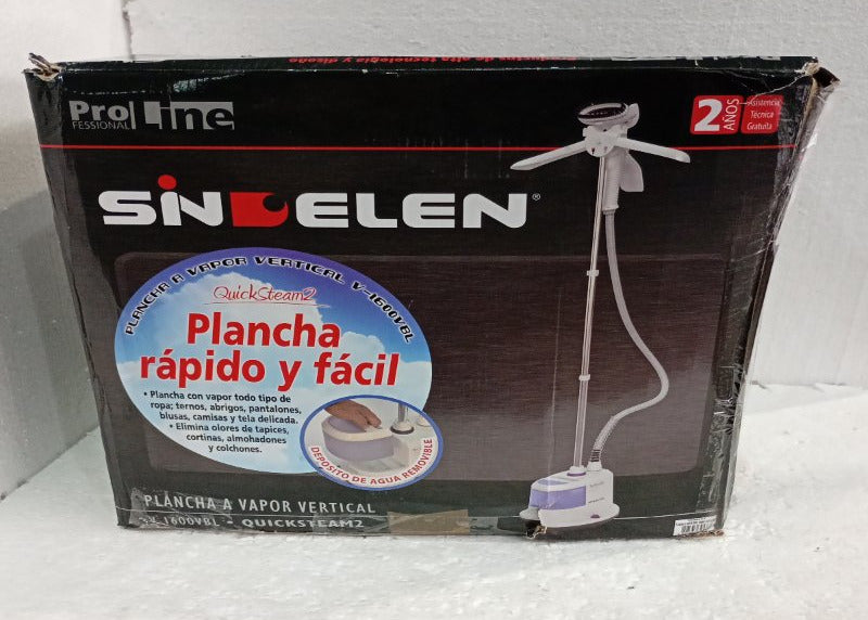 Plancha a Vapor Sindelen V-1600VBL 1500W, 1.4 Litros