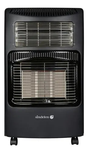 Estufa Híbrida Gas/Eléctrica Sindelen Sunny Red SR-6300NG 11 Kilos